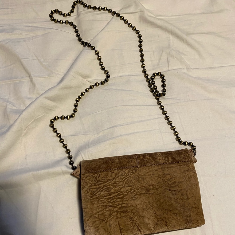 Free People beige purse